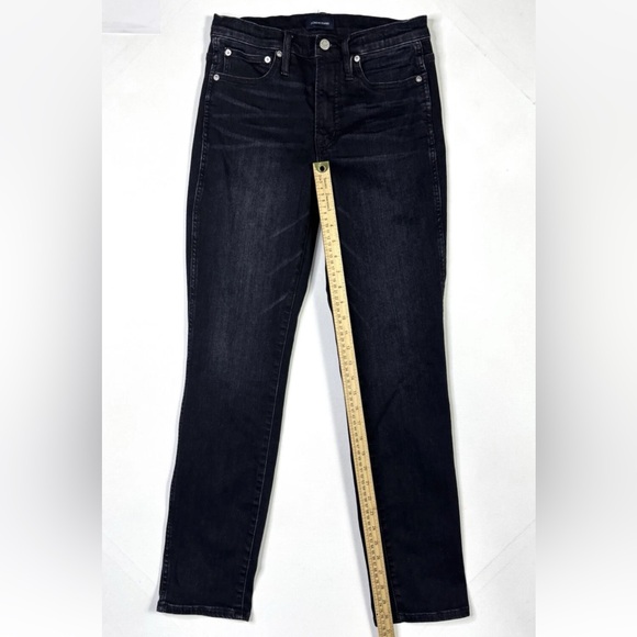 J. Crew Jeans Women's 27T Vintage Straight Stretch Indigo Blue Denim Skinny - Picture 8 of 16